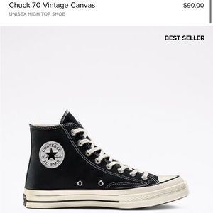 Converse chuck 70s vintage canvas